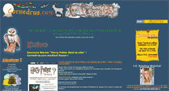 Desktop Screenshot of cornedrue.com